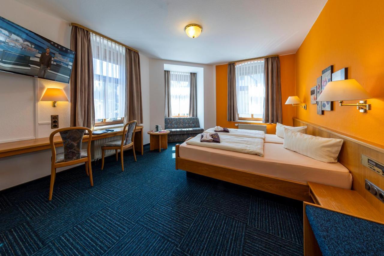 Hotel Zur Post Schönheide Esterno foto