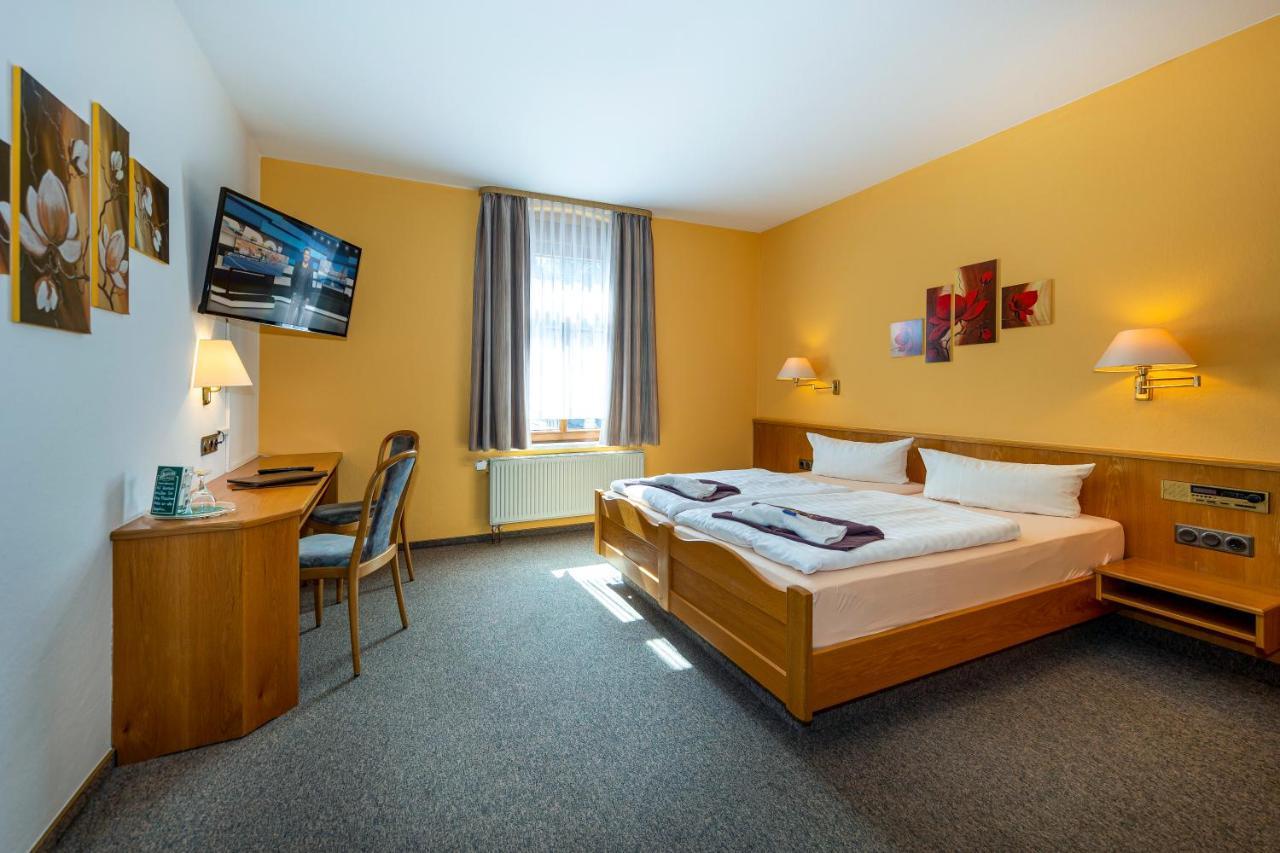 Hotel Zur Post Schönheide Esterno foto