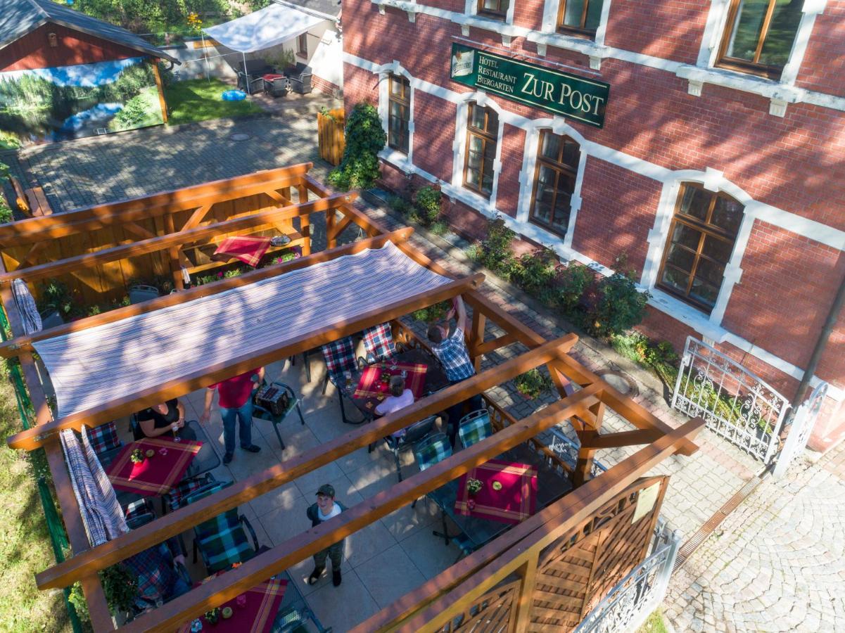 Hotel Zur Post Schönheide Esterno foto