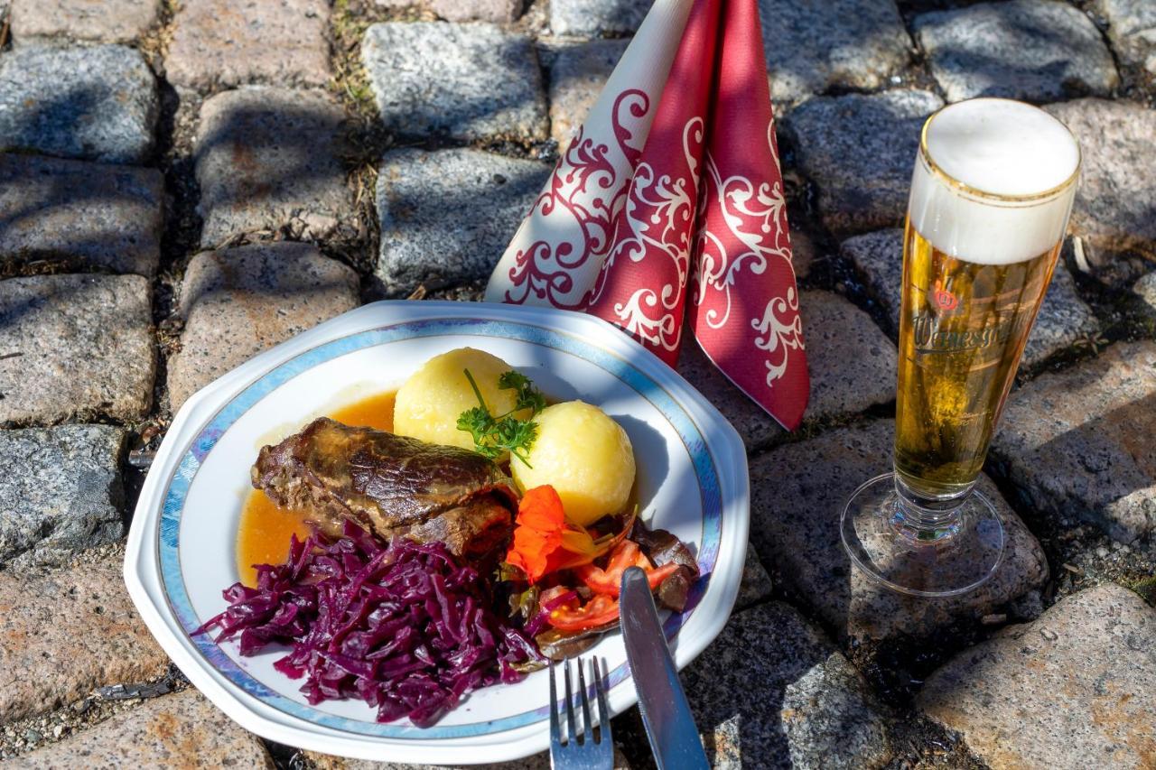 Hotel Zur Post Schönheide Esterno foto