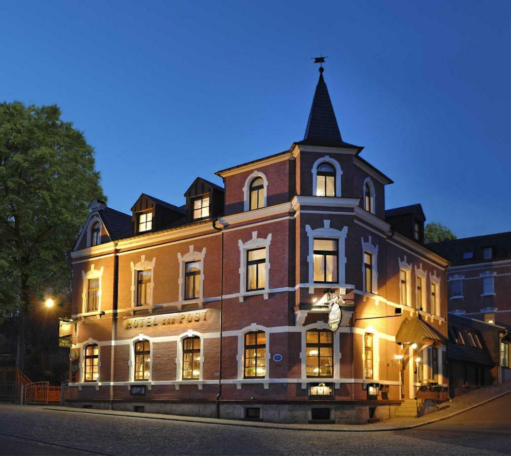 Hotel Zur Post Schönheide Esterno foto